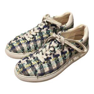 Kate Spade Lift Juniper Tweed Sneakers Shoes Womens Size 8B